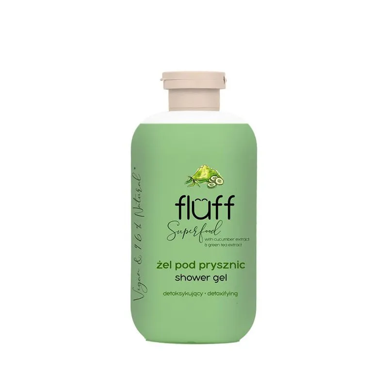 Fluff gel za tuširanje krastavac i zeleni čaj 500ml