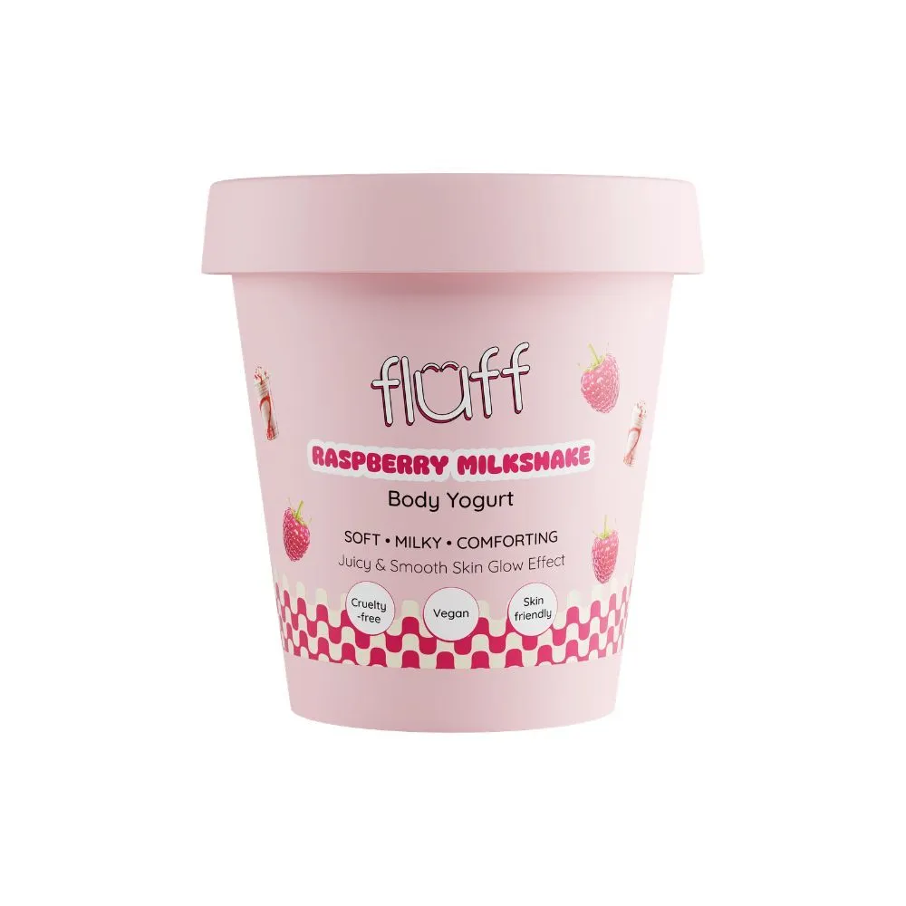 Fluff jogurt za telo raspberry milkshake 180 ml