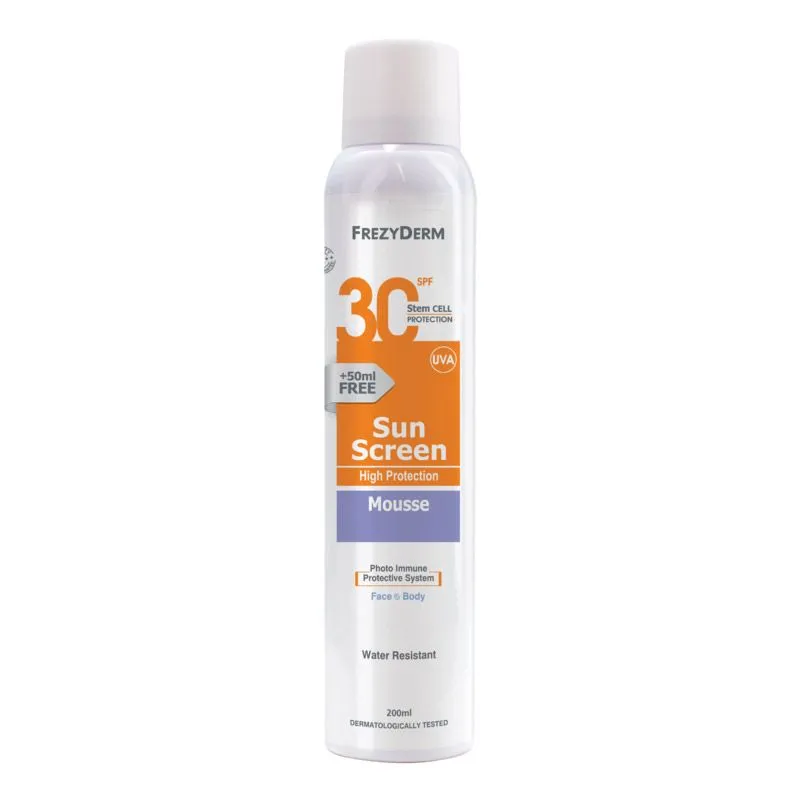 FrezyDerm zaštita za sunčanje mousse spf30  200ml