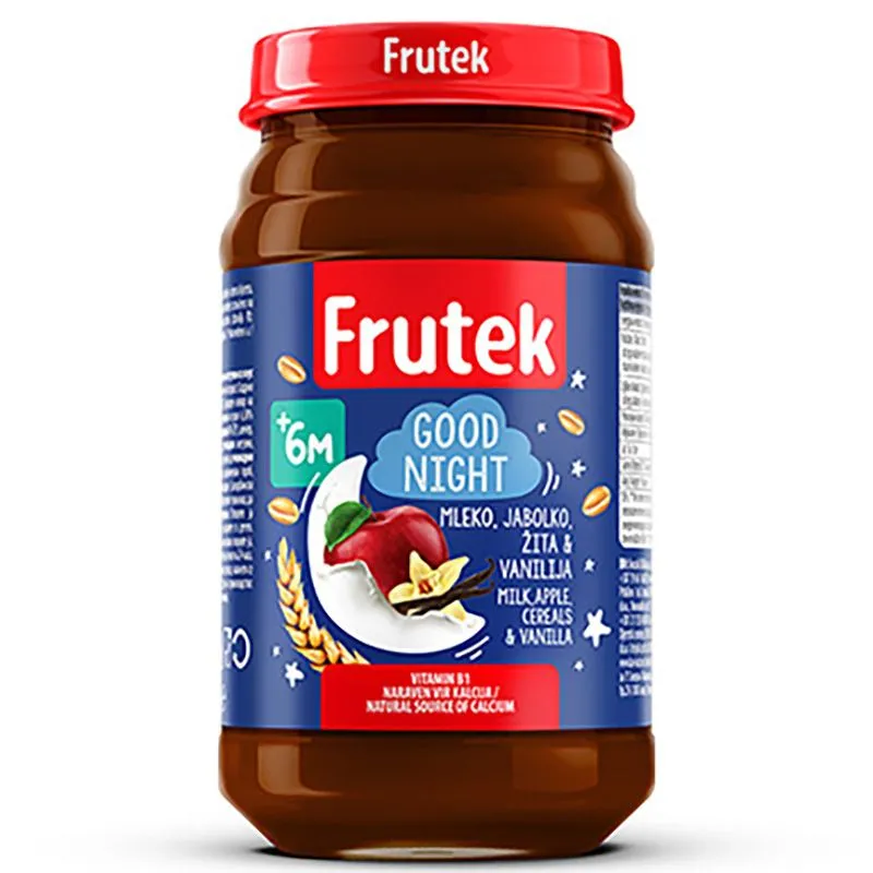 Frutek kašica sa mlekom, jabukom, žitaricama i vanilom 190 gr
