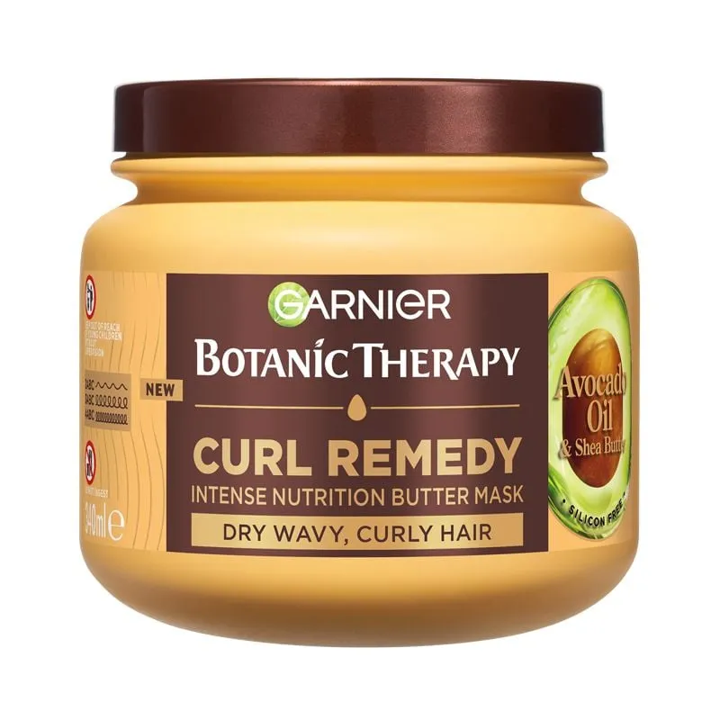 Garnier Botanic Therapy Avocado Maska za suvu talasastu i kovrdžavu kosu, 340ml