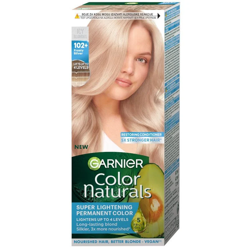 Garnier Color Naturals 102+ Ledeno srebrna