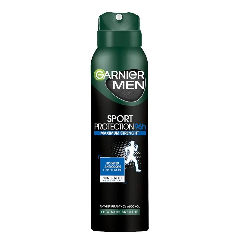Garnier Deo Mineral Men Xtra Time 96h Sprej  150ml