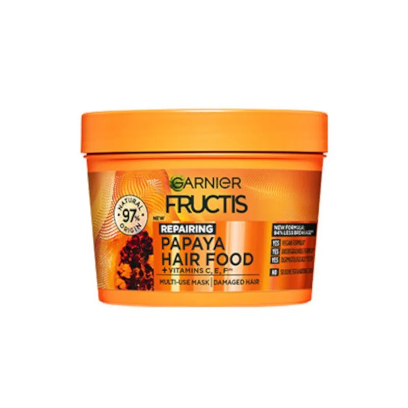 Garnier Fructis Hair Food Papaya Maska za oštećenu kosu 390 ml