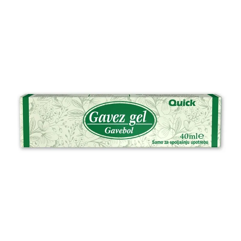 Gavez gel, 40ml tuba