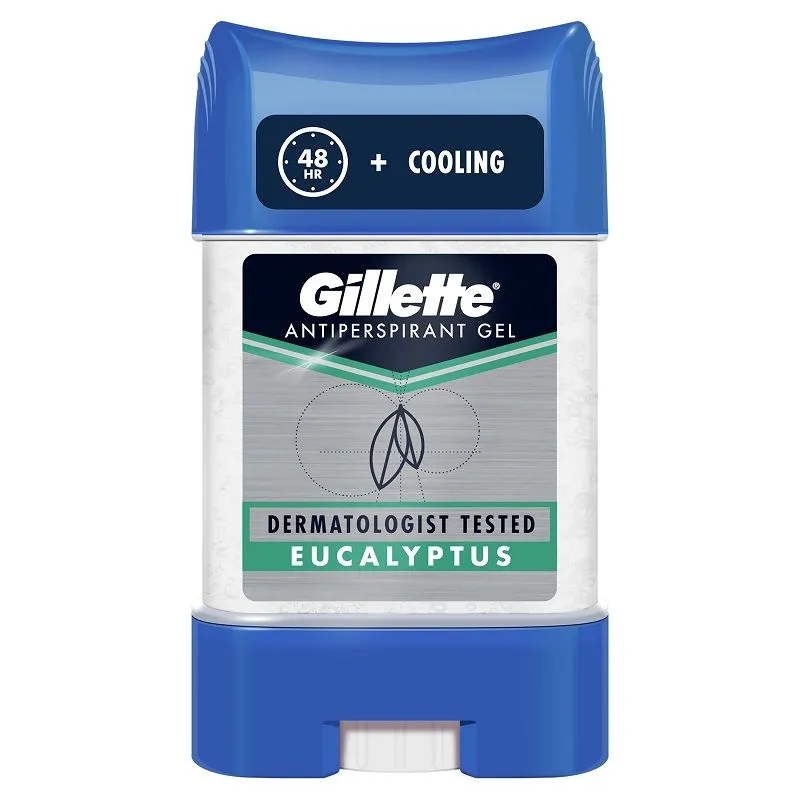 Gillette 48h Eucalyptus Hydragel muški dezodorans u stiku 70 ml