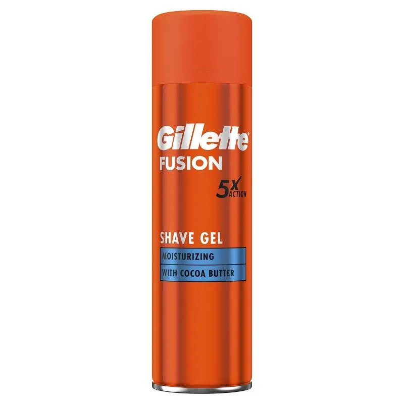 Gillette Fusion moisturizing gel za brijanje 200 ml