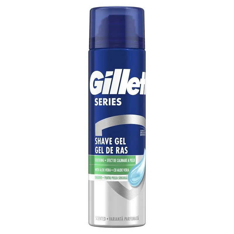 Gillette Sensitive Soothing gel za brijanje za muškarce 200ml