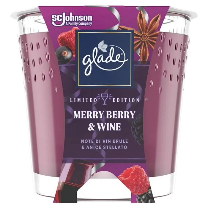 Glade Mirisna Sveća Berry Wine 129g