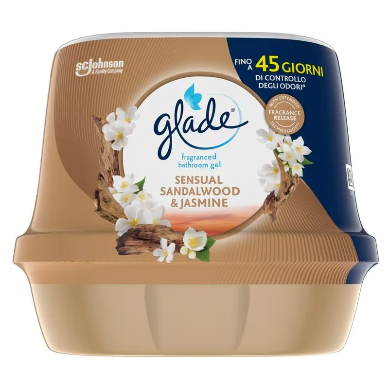 Glade sandalwood&jasmine osveživač prostora gel 180g
