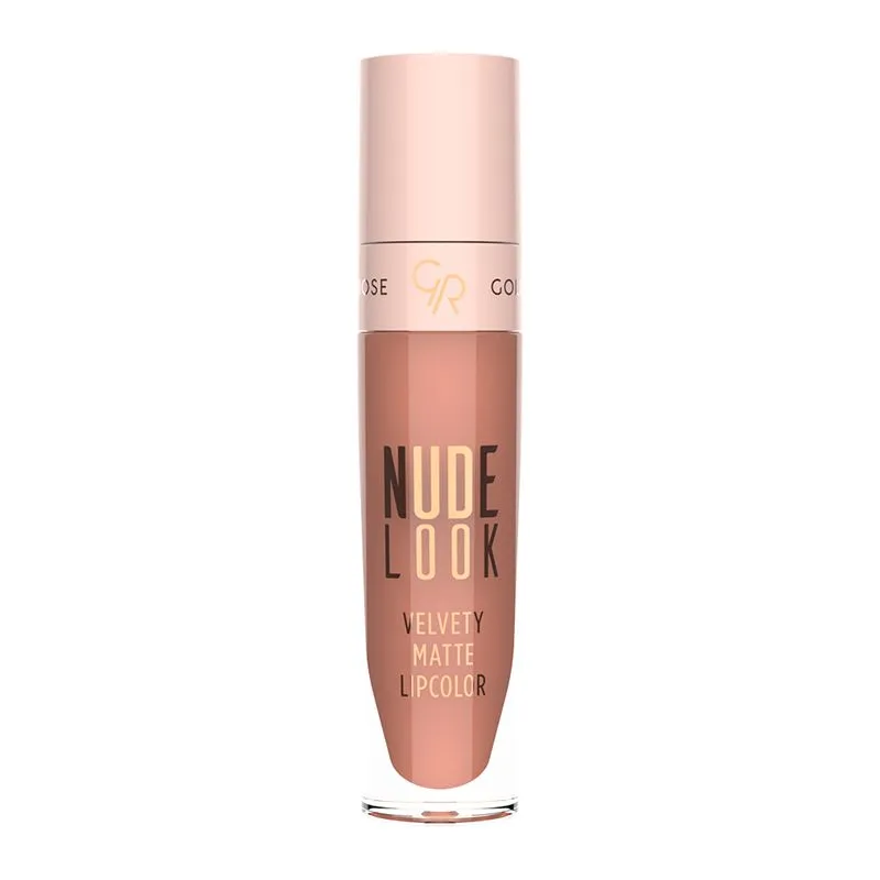 Golden Rose Nude look velvety matte lipcolor 02 Peachy Nude