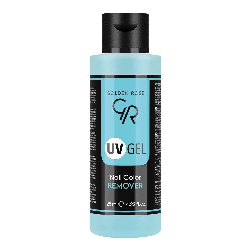Golden Rose skidač UV laka za nokte 125 ml