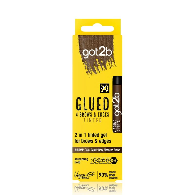 Got2b Glued gel za obrve i kosu, braon 16ml