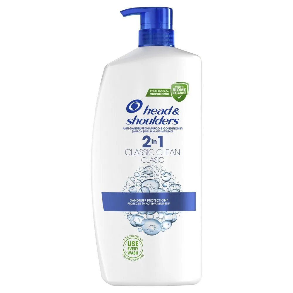 Head & Shoulders Classic Clean 2-u-1, 800 ml