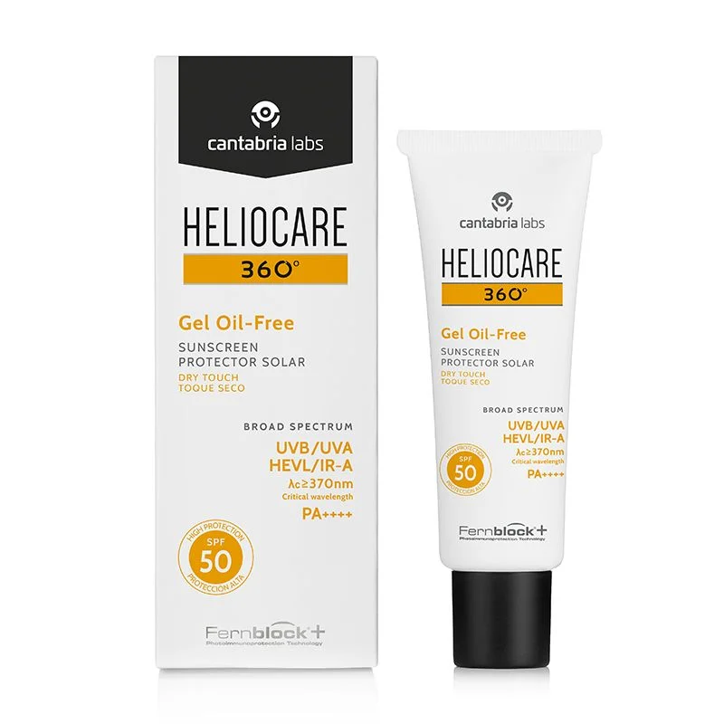Heliocare 360° Gel Oil-Free sunscreen dry touch SPF 50, 50ml