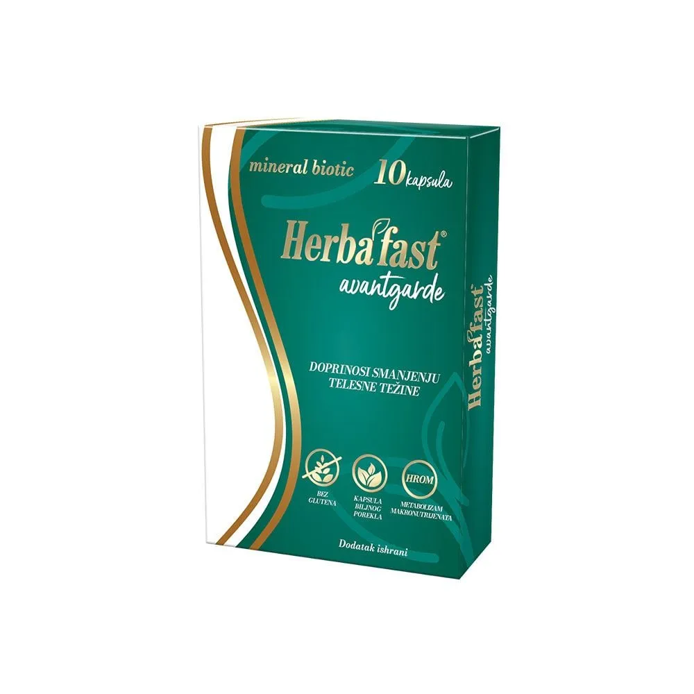 Herbafast® Avantgarde, 10 kapsula