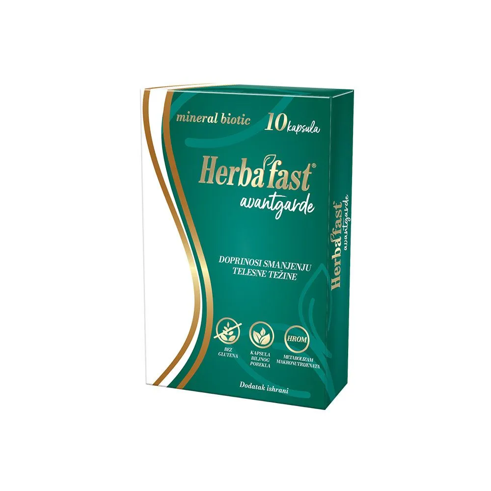 Herbafast® Avantgarde, 10 kapsula
