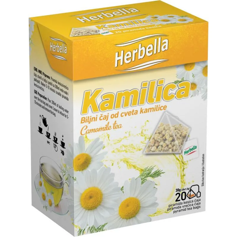 Herbella Kamilica čaj A20 kesica.
