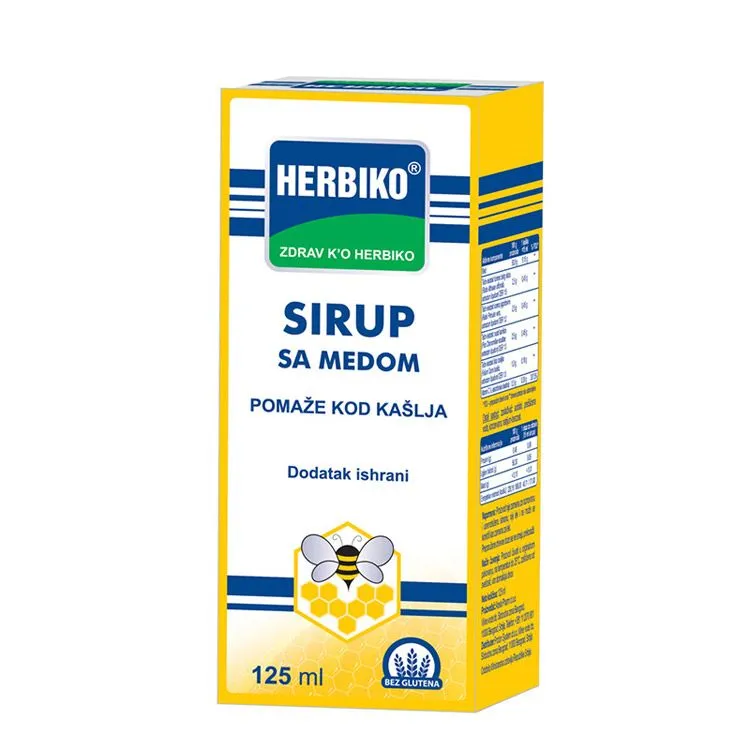 Herbiko® sirup sa medom 125 ml
