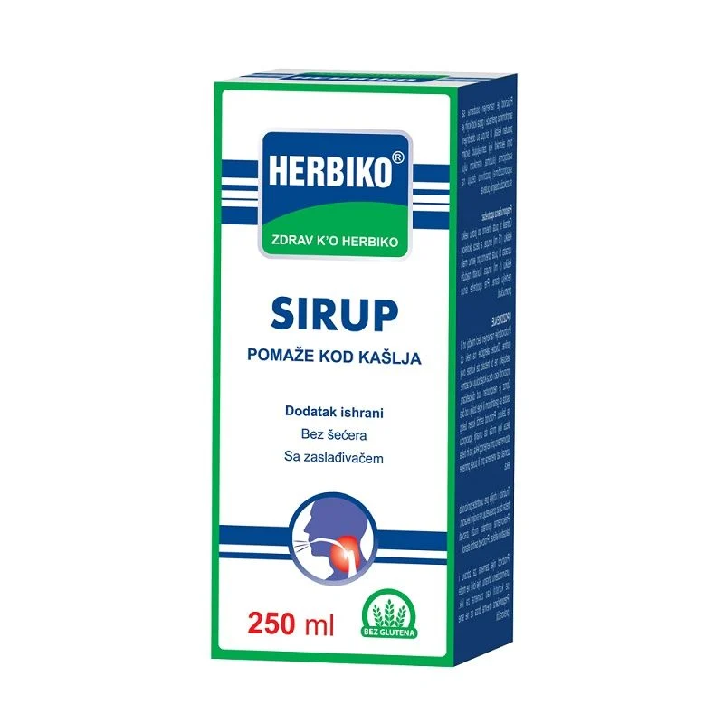 Herbiko sirup za kašalj 250 ml