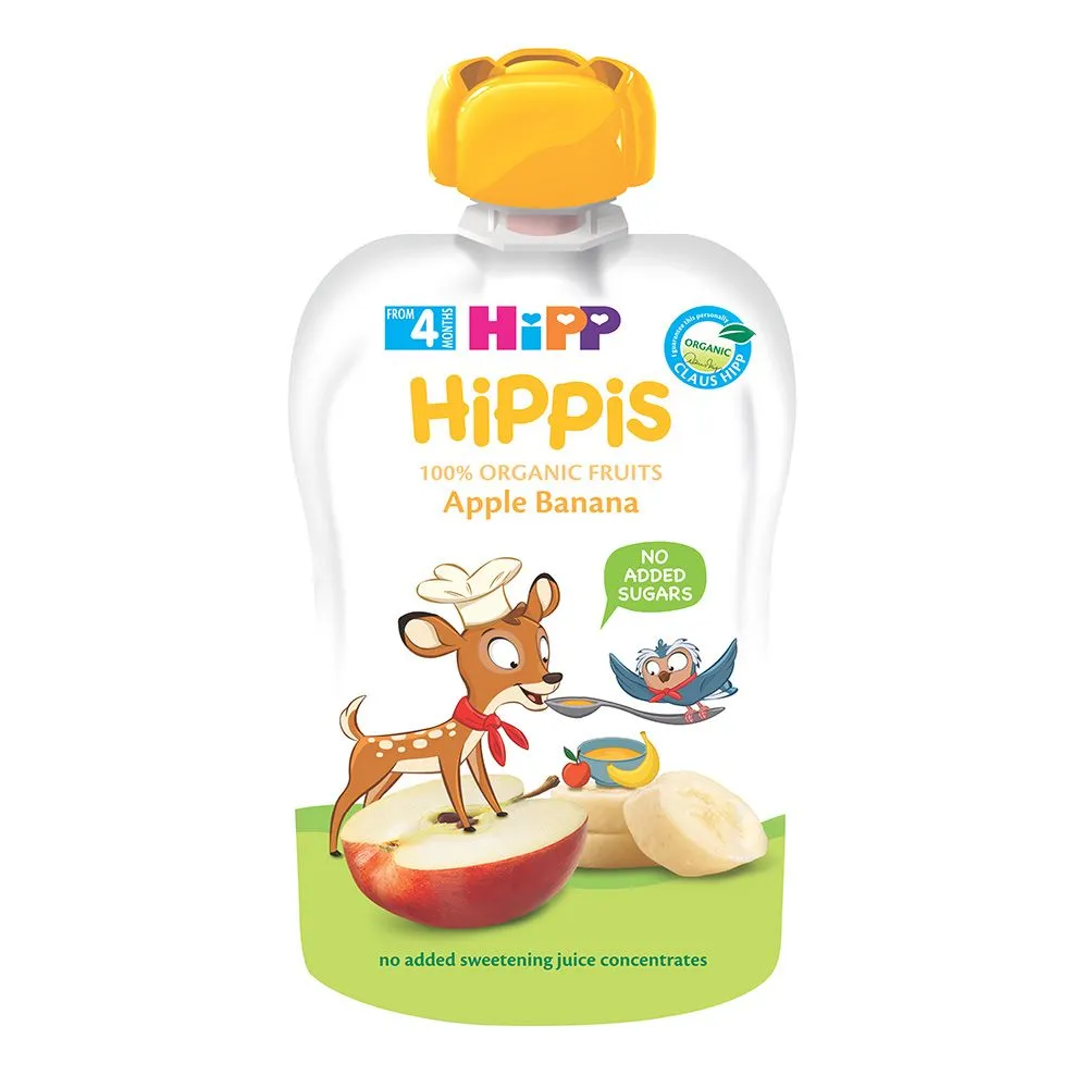 Hipp BIO Voćni miks Jabuke i banana 100g