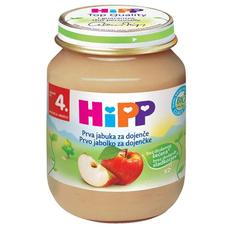 Hipp jabuka kašica za odojčad 125 gr