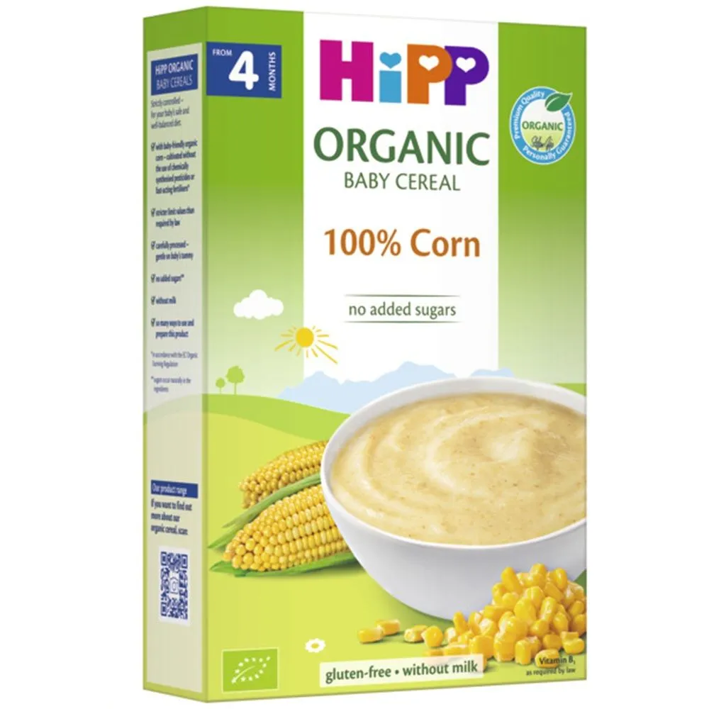 Hipp organic instant kašica kukuruz 200g