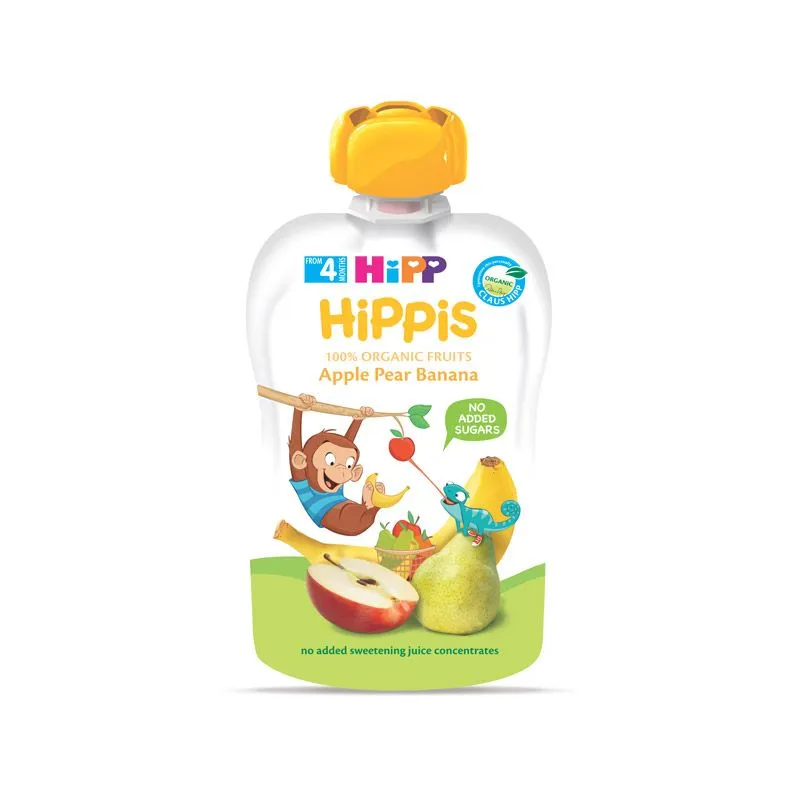 Hipp voćni užitak jabuka kruška i banana 90g