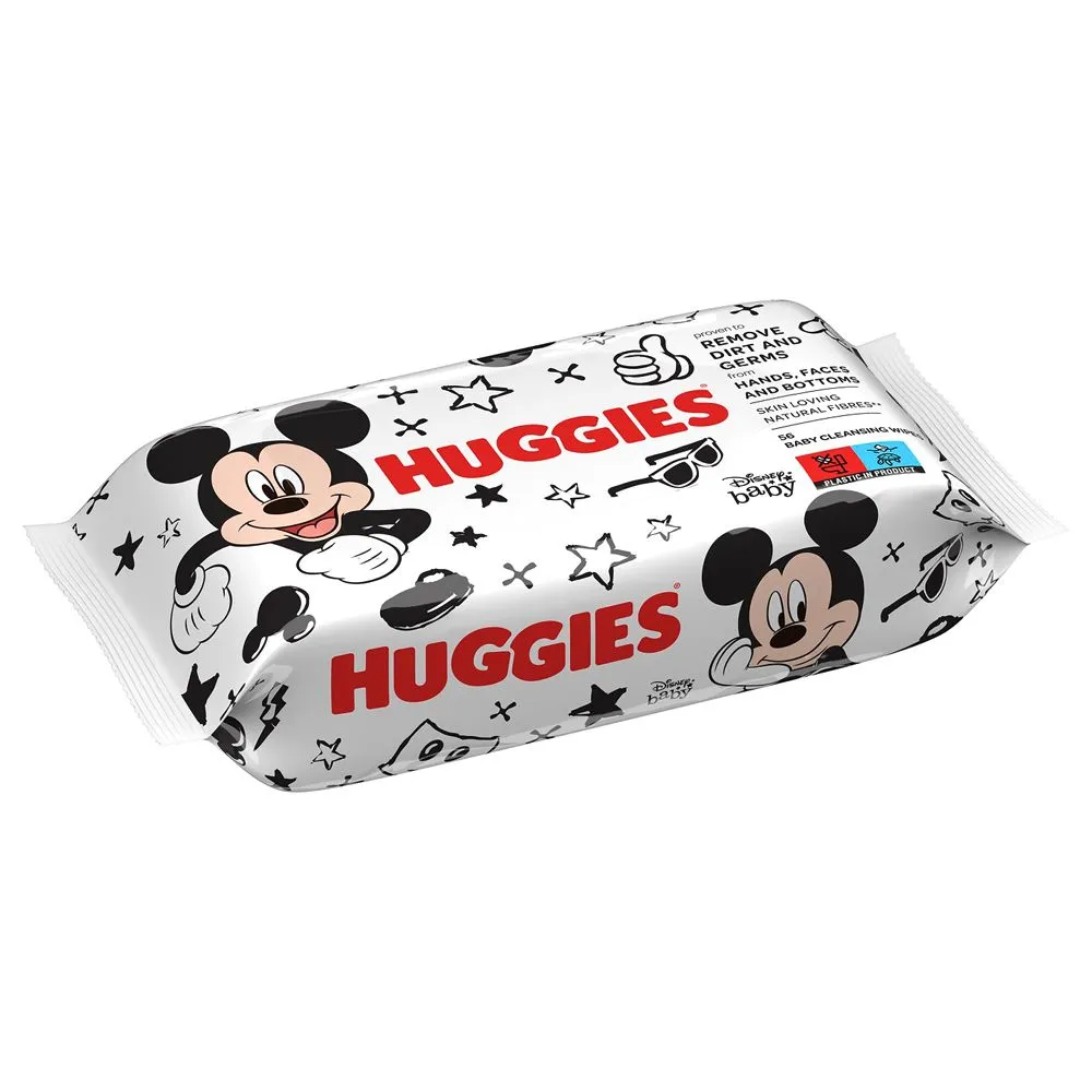 Huggies Micky Mouse higijenske vlažne maramice za bebe, 56 kom