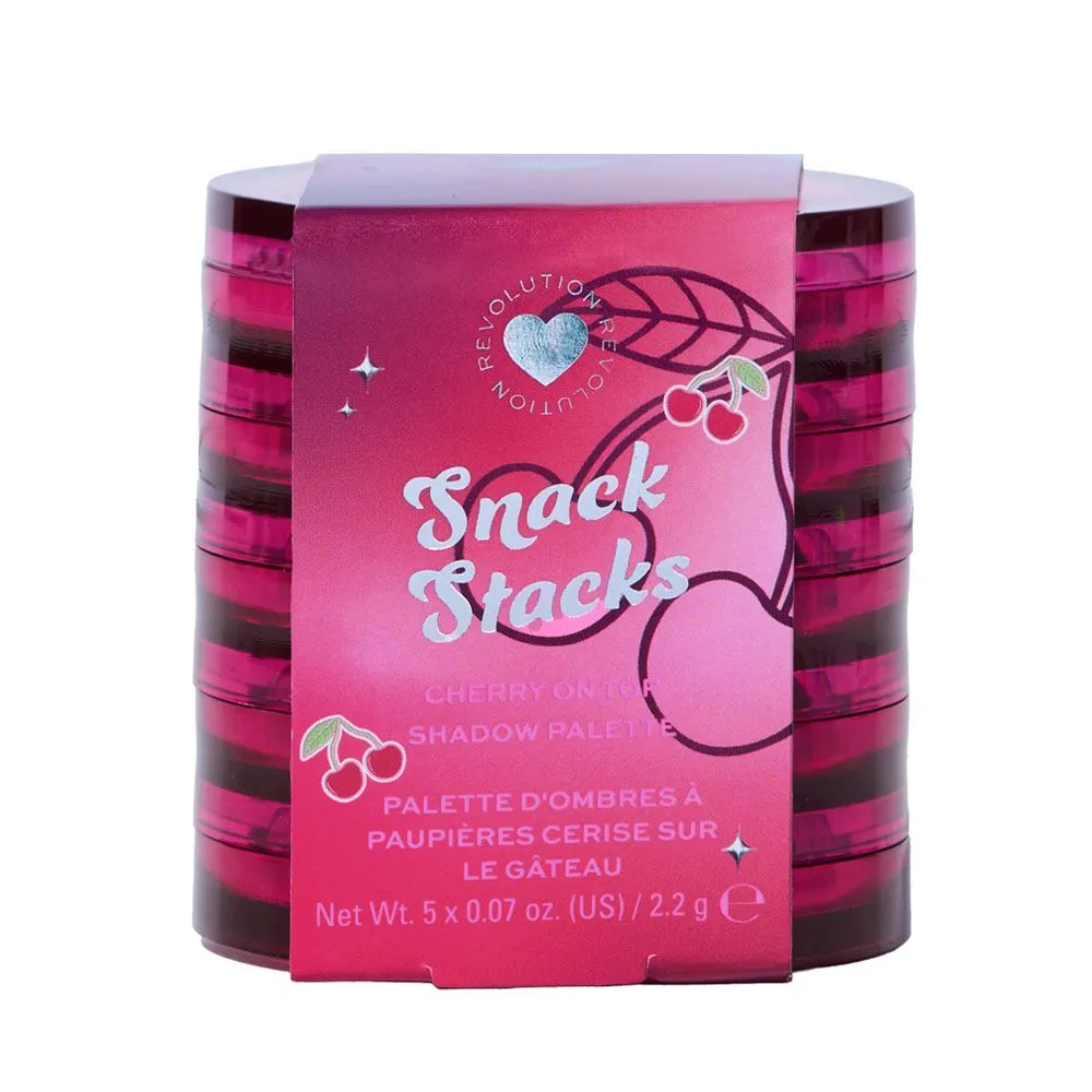 I Heart Revolution Snack Stacks paleta senki i pigmenata Cherry on Top 11g