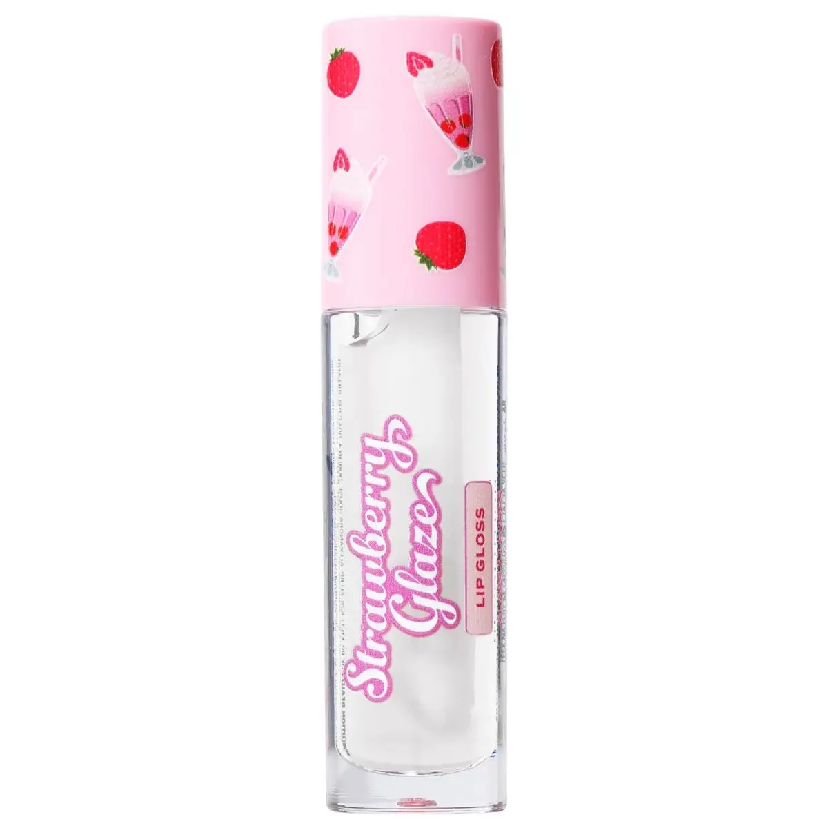 I Heart Revolution strawberry glaze sjaj za usne clearly cream 3ml