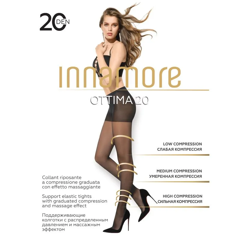 Innamore Ottima 20 Daino 3 čarape
