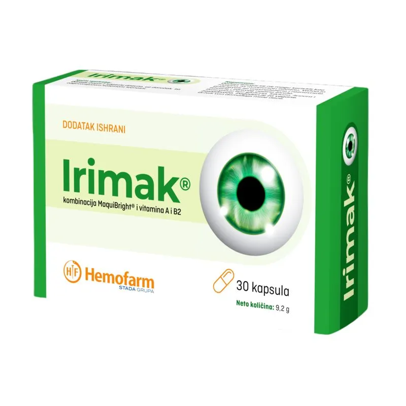 IRIMAK® 30 kaps. za oči