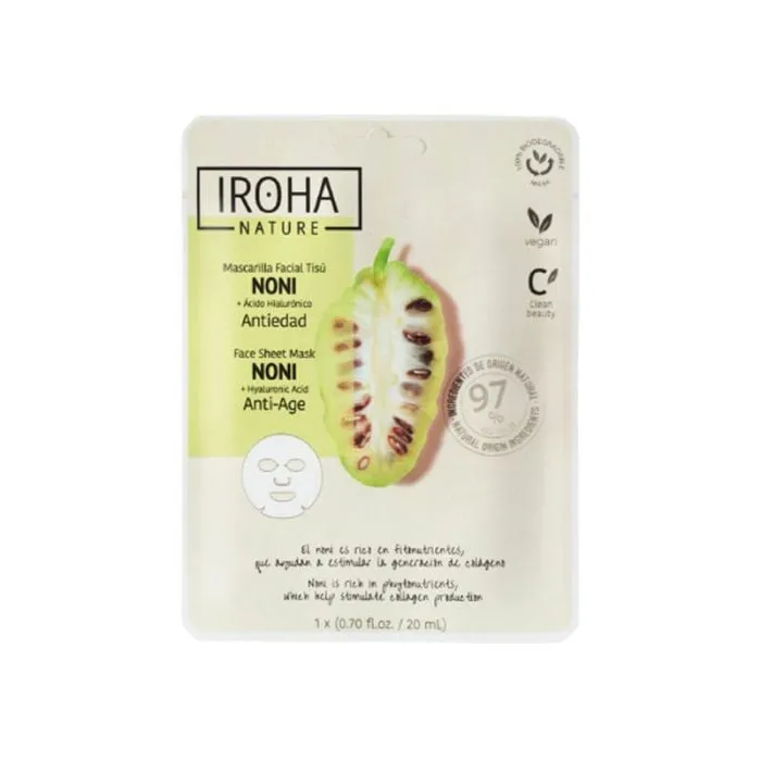 Iroha antiage sheet maska noni