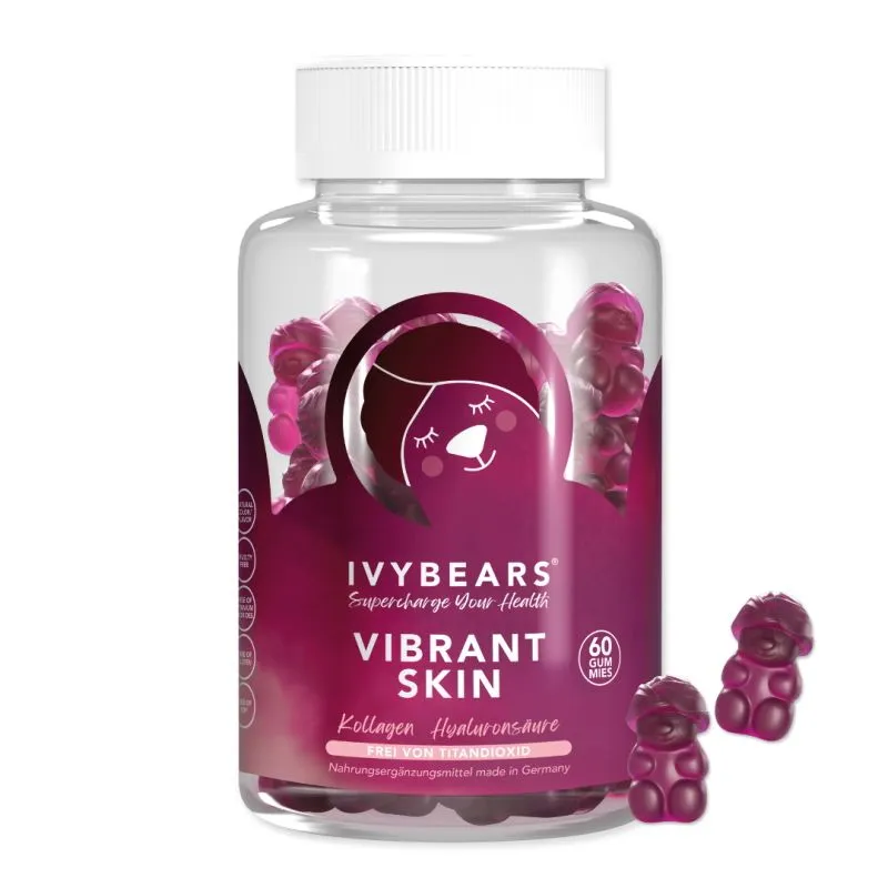 IvyBears® - Vibrant Skin 60 gumedića