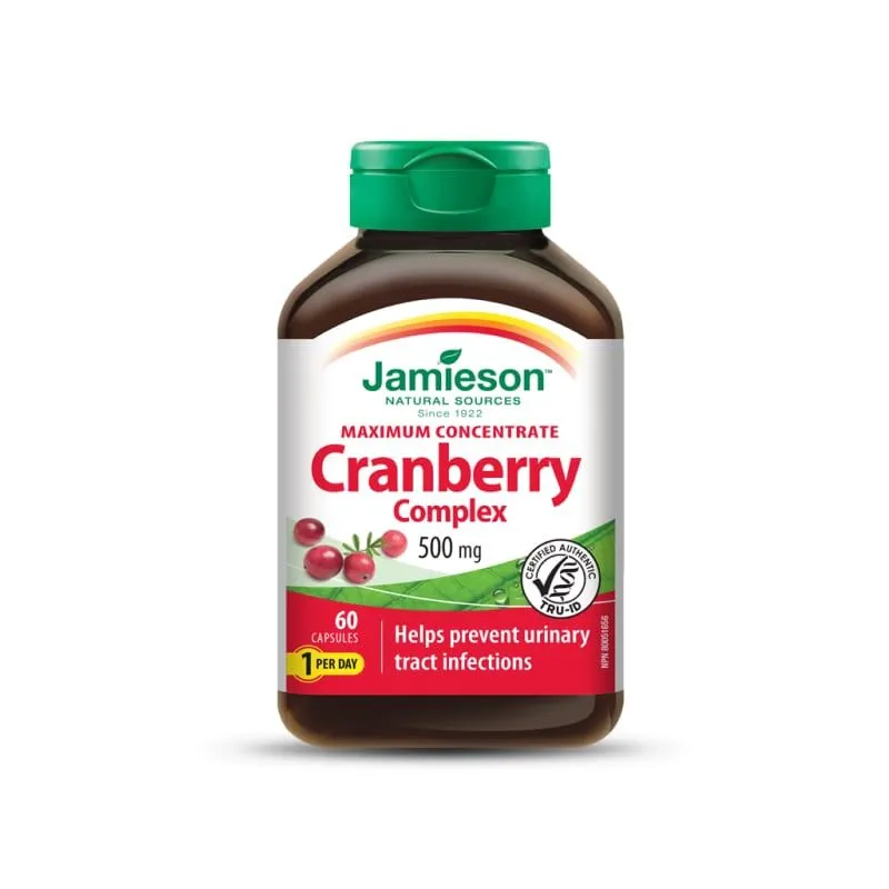 Jamieson-cranberry complex kaps 60x500mg