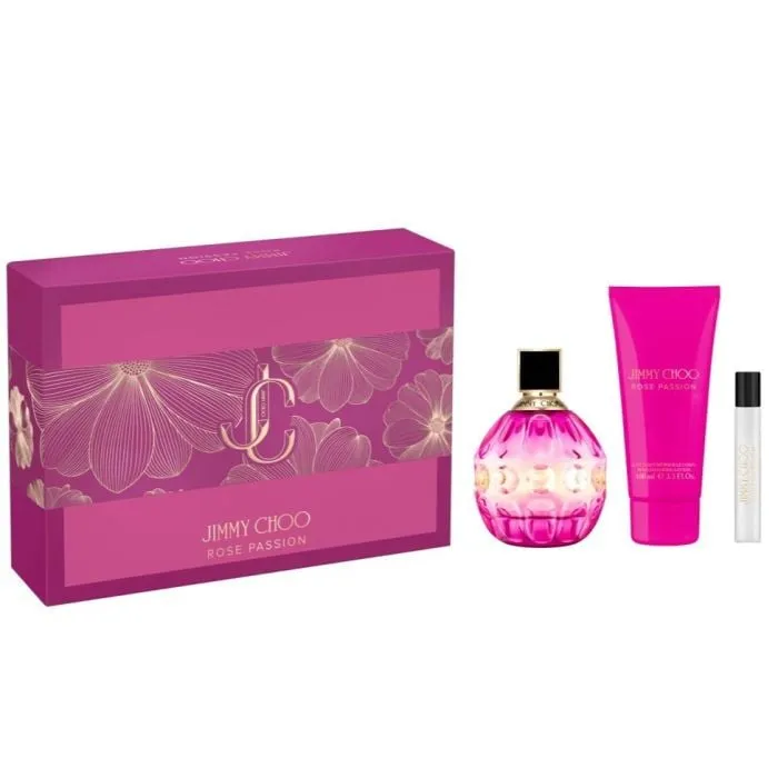 Jimmy Choo rose passion edp 100ml + 7,5ml edp + 100ml body lotion