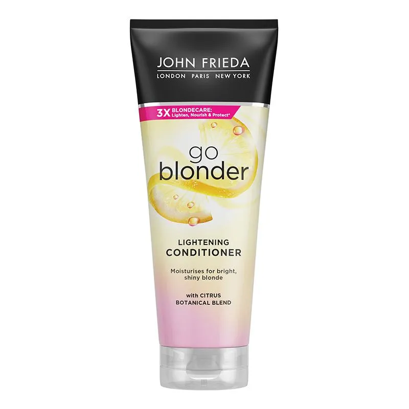 John Frieda Sheer Blonde Go blonder Lightening balzam za posvetljivanje plave kose 250ml