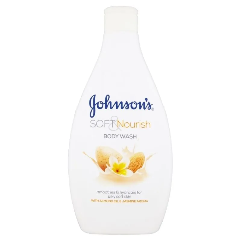 Johnson Soft&Nourish kupka sa bademovim uljem i jasminom 400ml