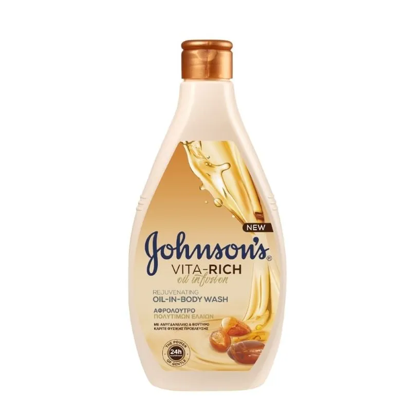 Johnson Vita-Rich kupka sa bademovim uljem i ši buterom  400ml