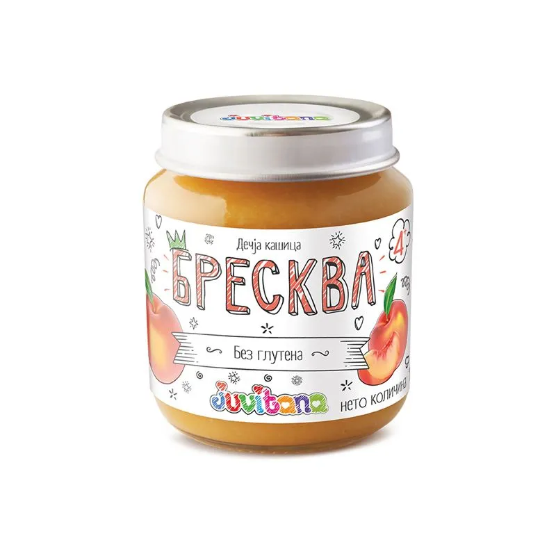 Juvitana kašica od breskve 128g