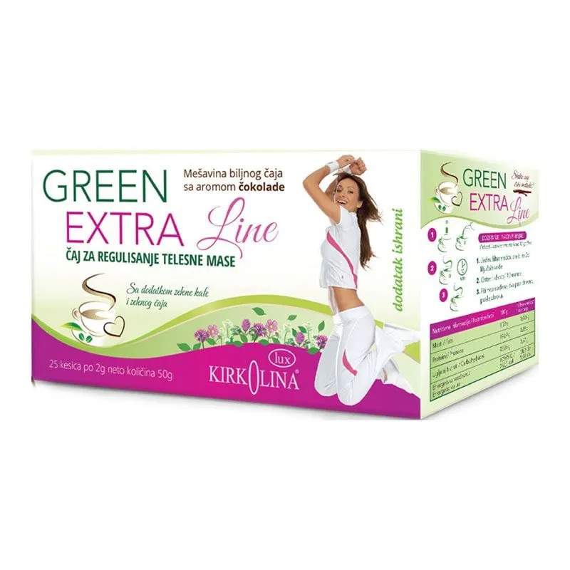 Kirkolina® GreenExtraLine čaj za regulisanje telesne mase