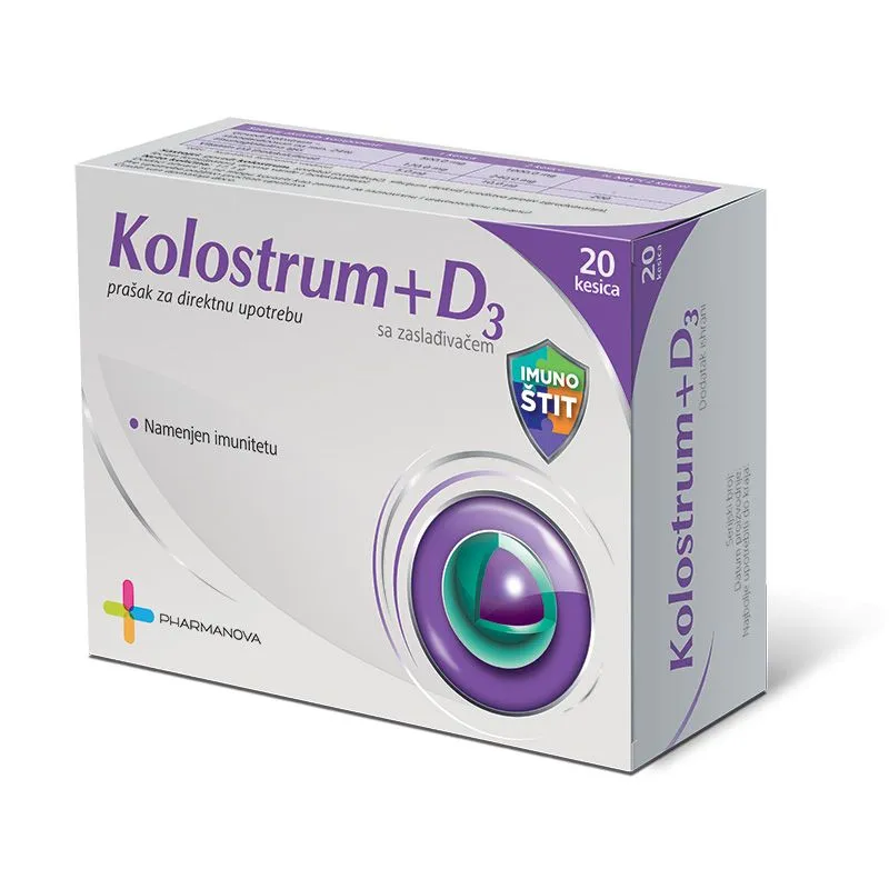 Kolostrum + D3 Direkt 20 kesica