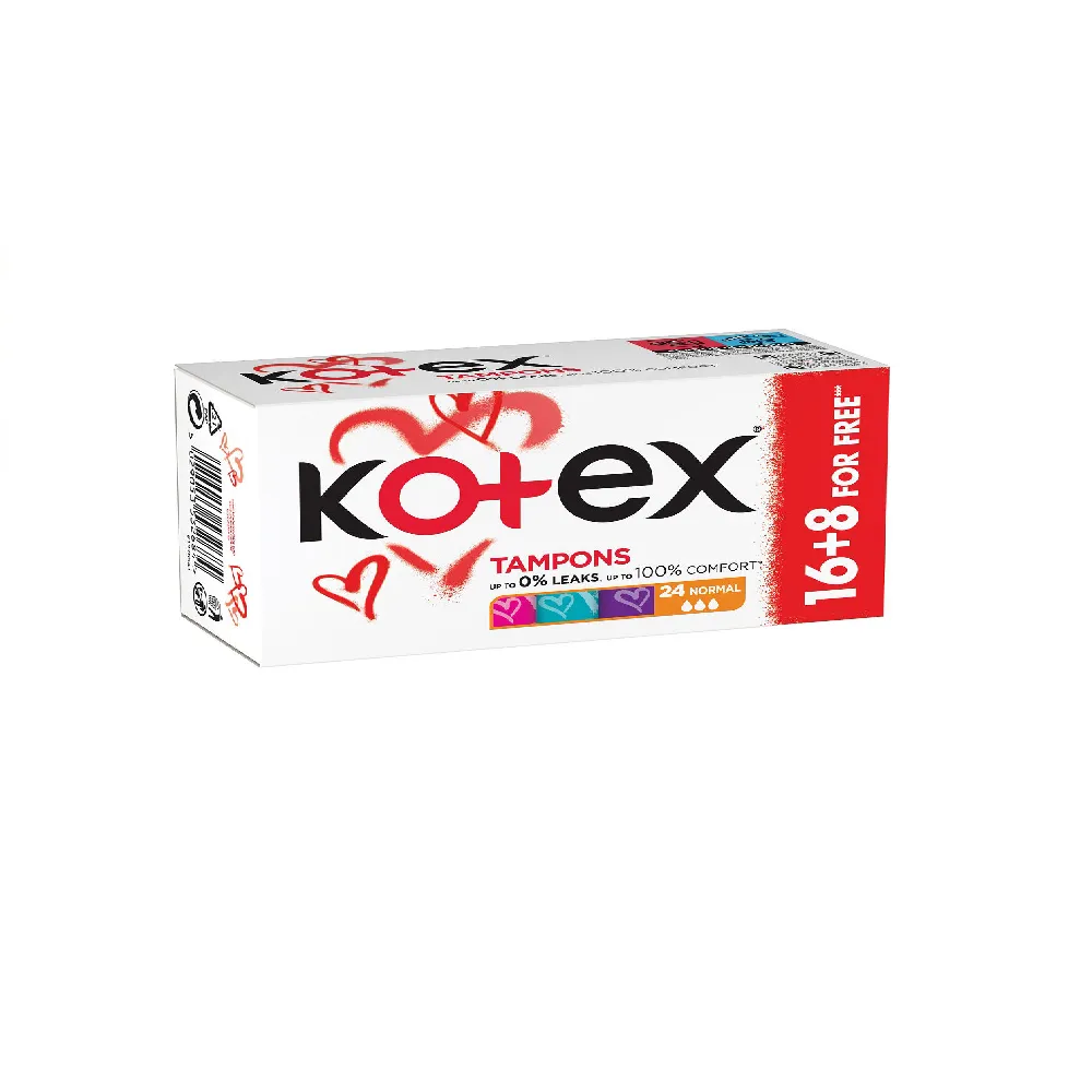 Kotex Ultra absorb, normal, tamponi 24kom