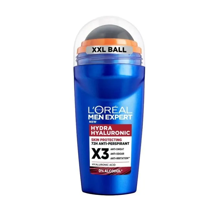L'Oréal Paris Men Expert Roll-on Antiperspirant, 50ml