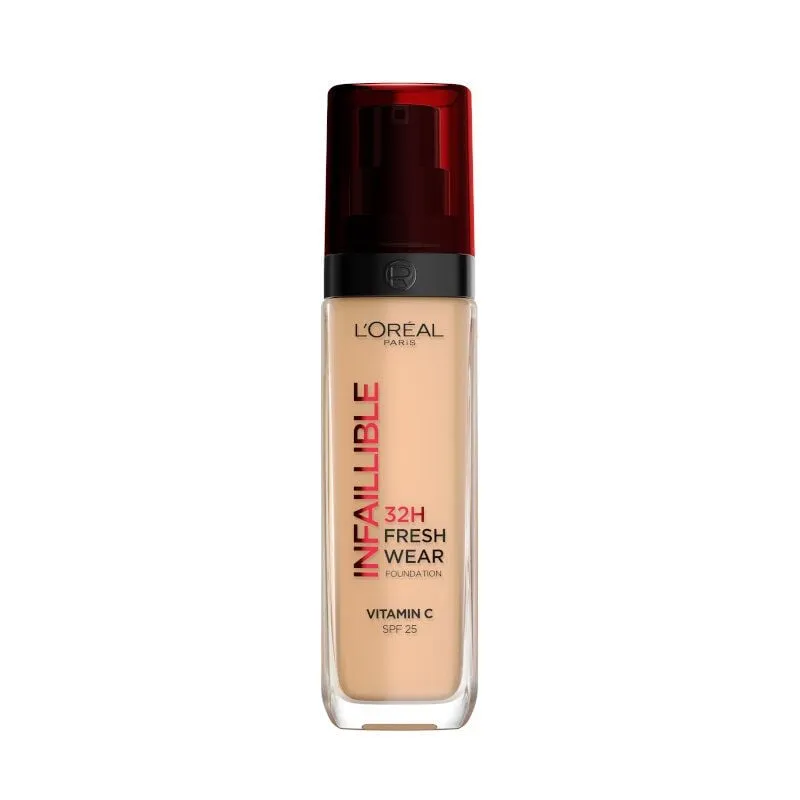 L'Oreal Paris Infaillible 32H Fresh Wear Tečni puder 220 Sand