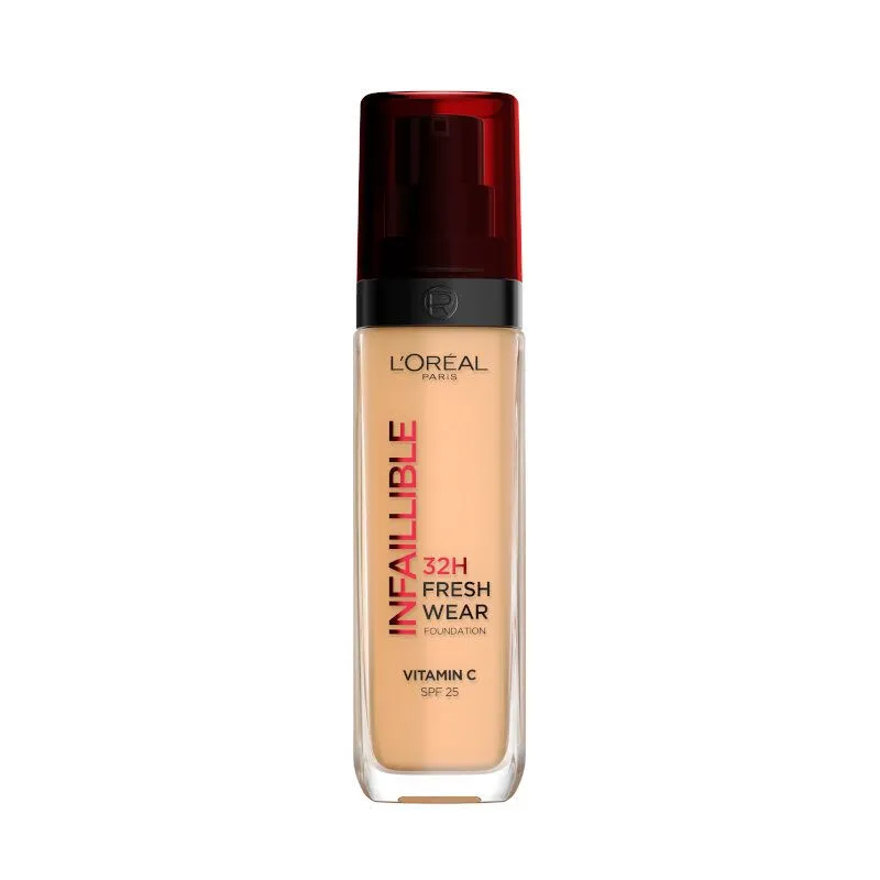 L'Oreal Paris Infaillible 32H Fresh Wear Tečni puder 235 Honey