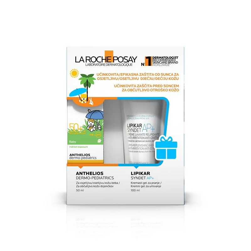La Roche Posay anthelios dermo pediatrics baby mleko lipikar sindet za umivanje SPF50+