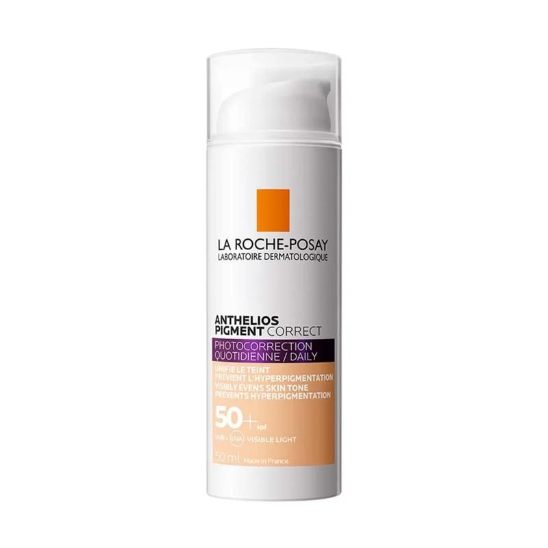 La Roche-Posay Anthelios pigment correct protiv hiperpigmentacija SPF50+, svetlija nijansa 50ml
