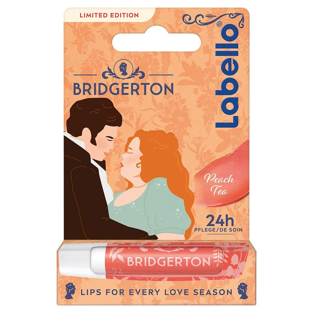 Labello Bridgerton Peach Tea balzam za usne 4,8g